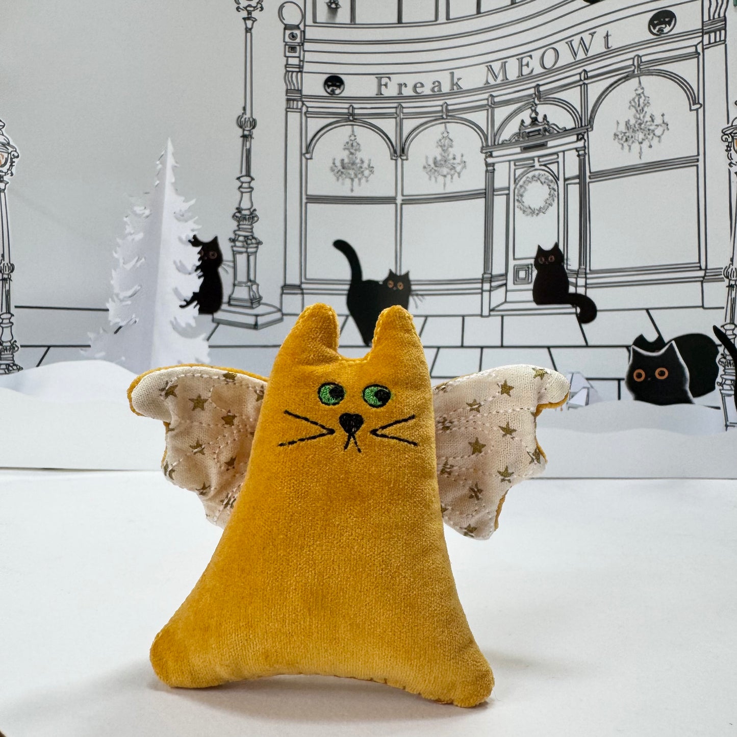 Catnip Kitty Angel Cat Toy