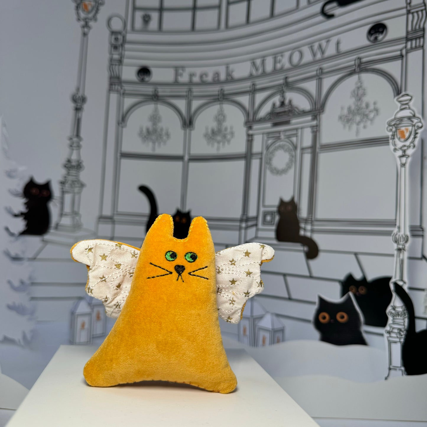 Catnip Kitty Angel Cat Toy