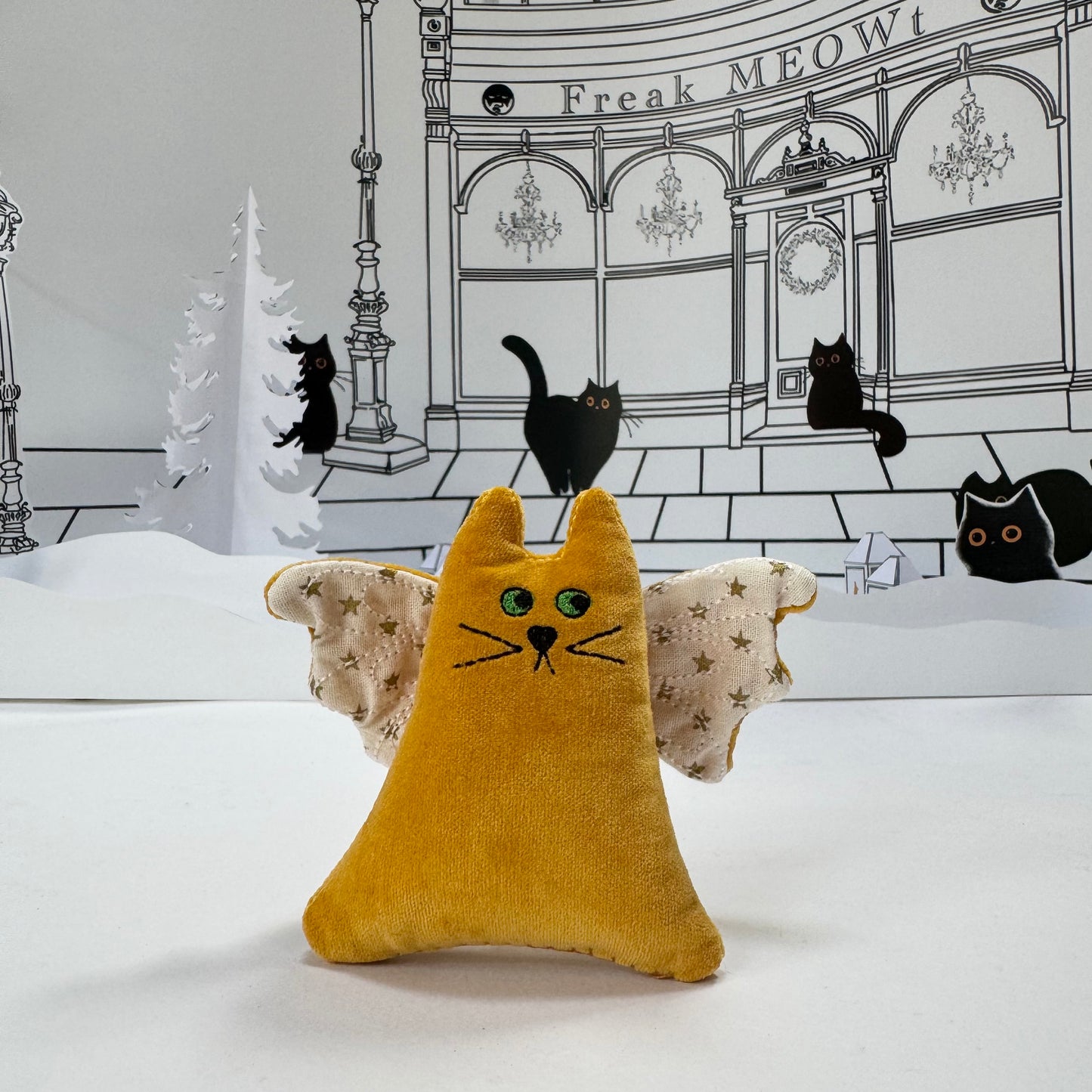 Catnip Kitty Angel Cat Toy