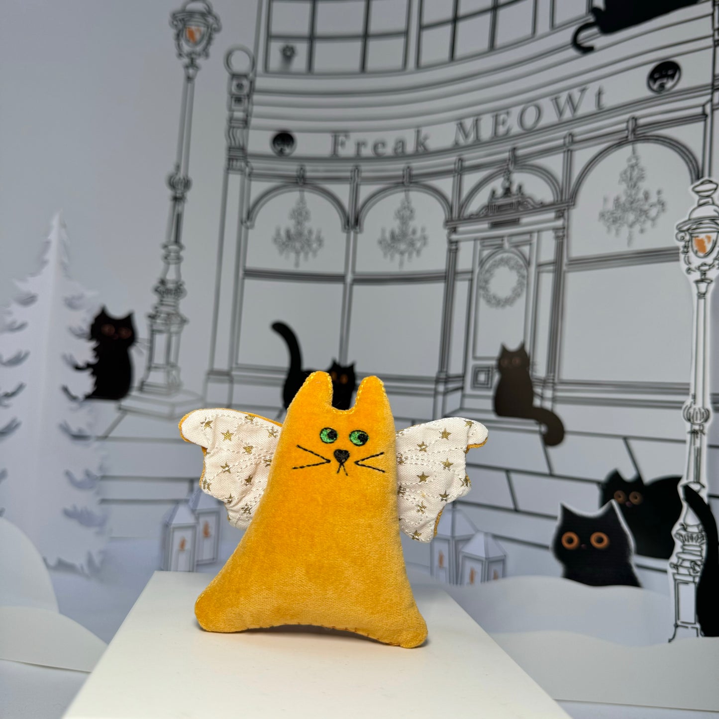 Catnip Kitty Angel Cat Toy
