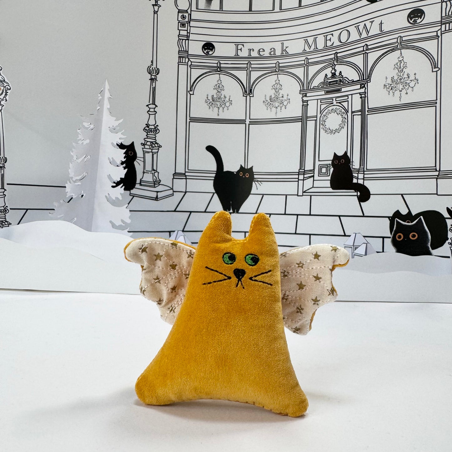 Catnip Kitty Angel Cat Toy