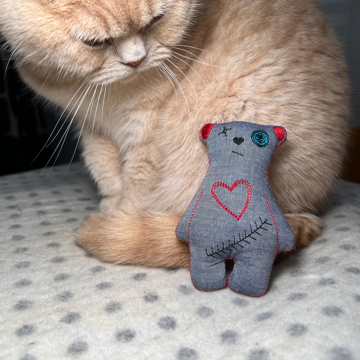 Catnip Edward Bear Cat Toy