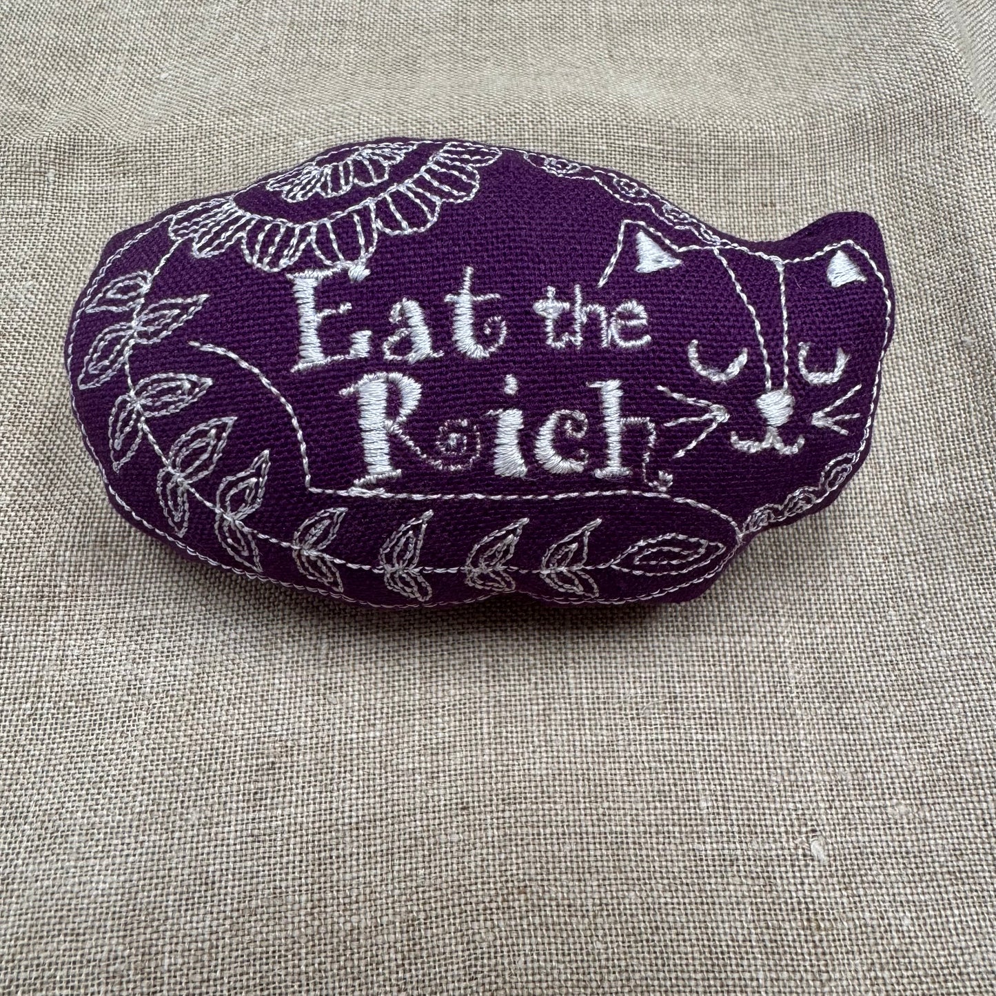 Catnip Cat Toy Eat The Rich