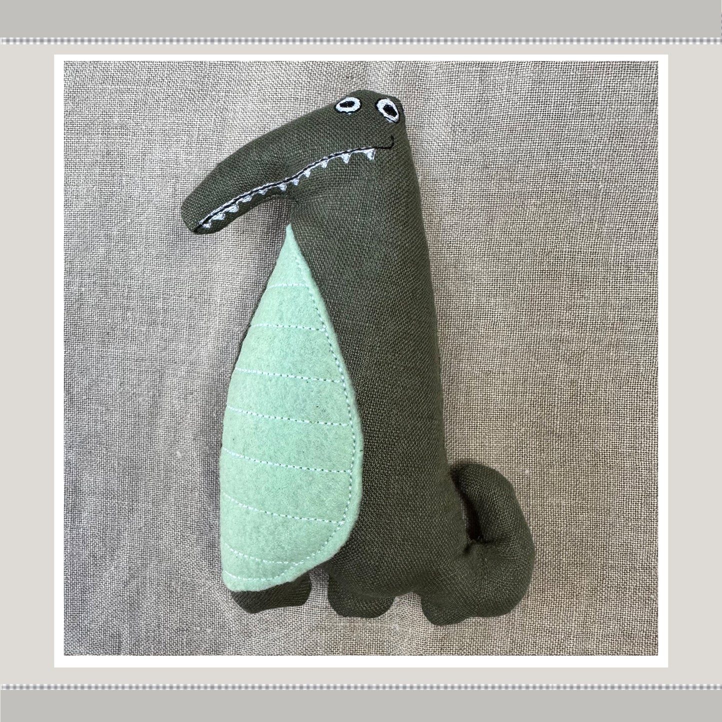 Catnip Cat Toy, Cuthbert Crocodile