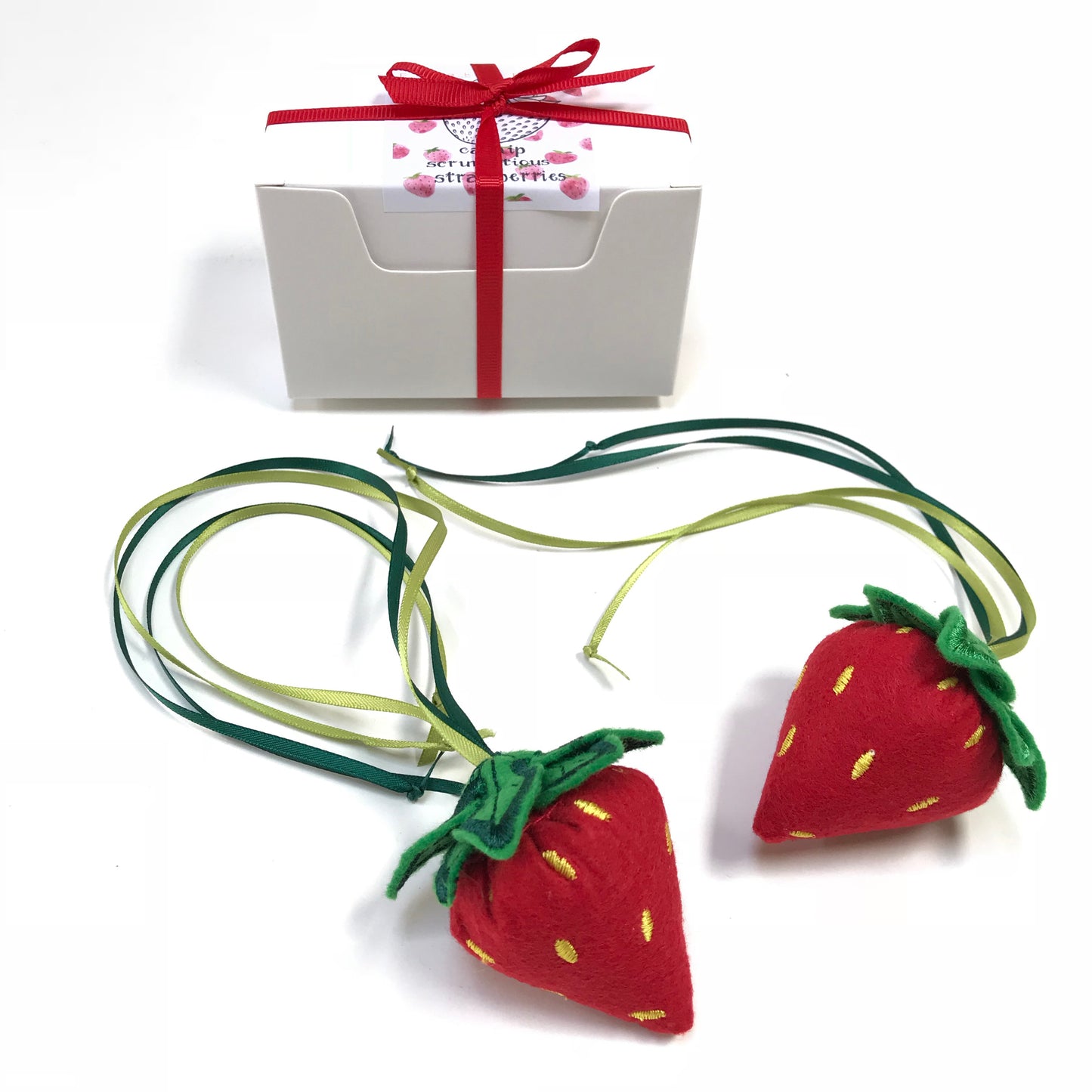 Freak Meowt Luxury Cat Toys, Gifts for Cats Strawberries