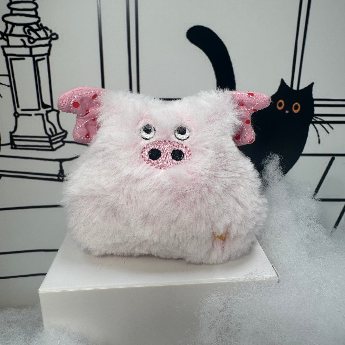 Catnip Flying Pig Cat Toy