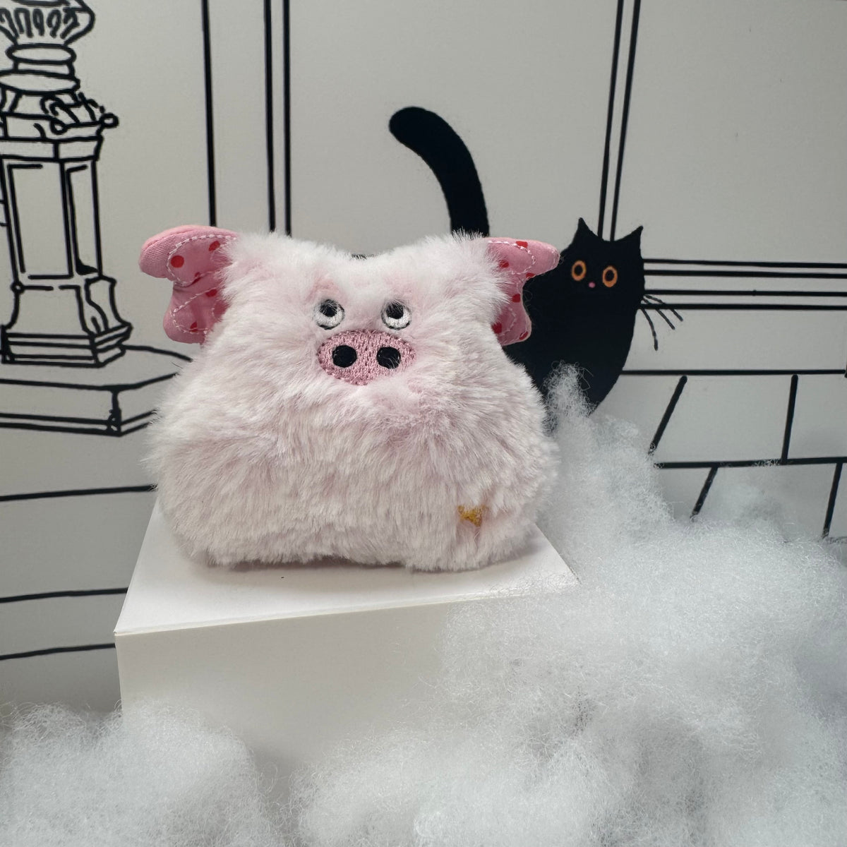 Catnip Flying Pig Cat Toy