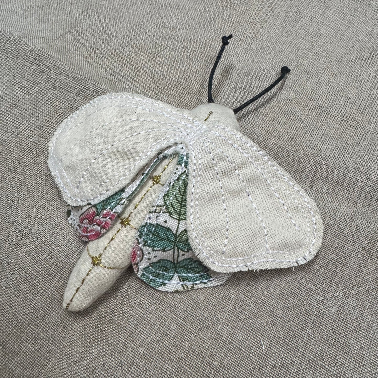 Catnip Moth Cat Toy, Handmade by Freak Meowt