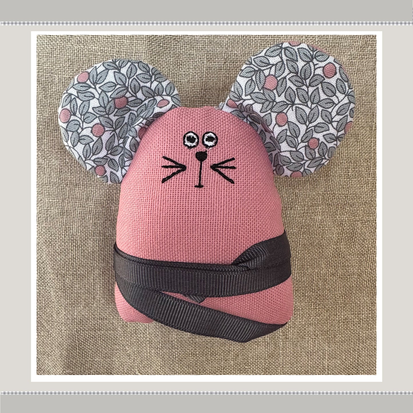 Catnip Cat Toy, Pink Liberty Mouse