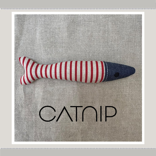 Catnip Cat Toy, Sardine