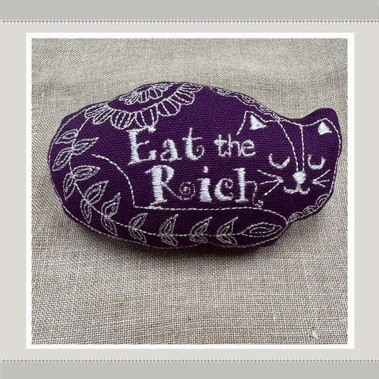 Catnip Cat Toy Eat The Rich