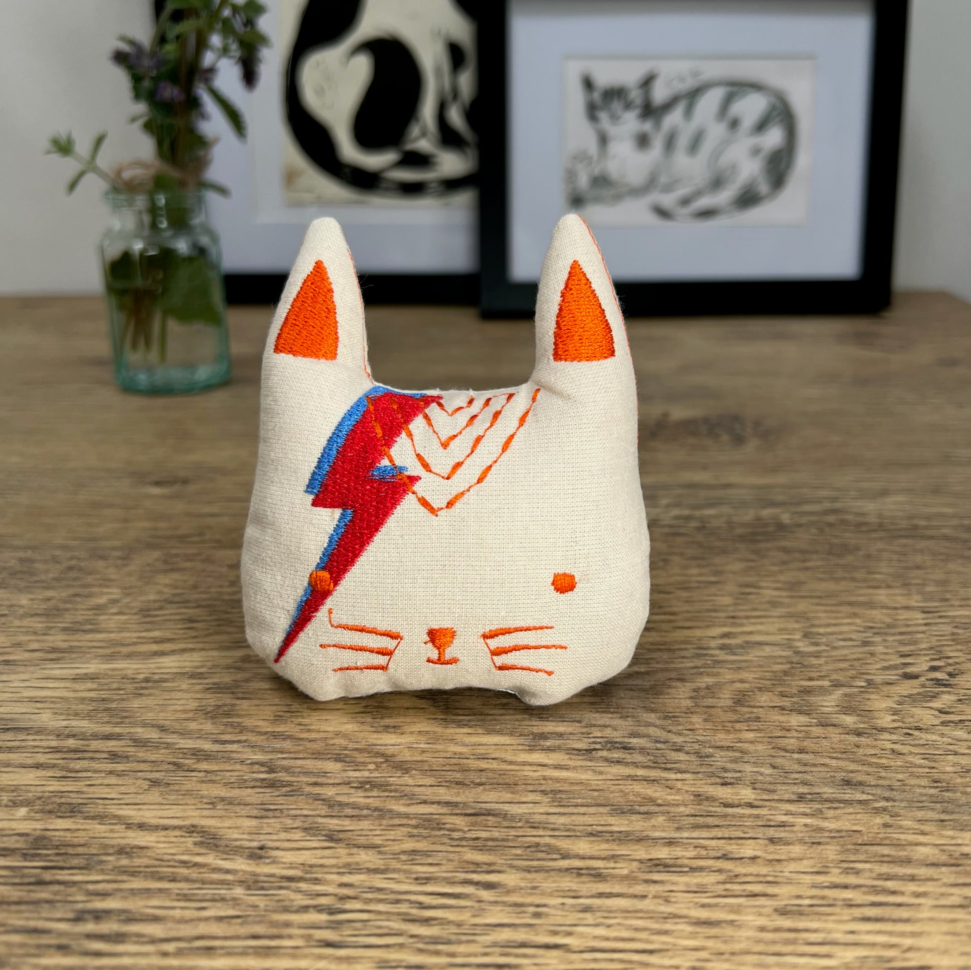 Freak Meowt Luxury Cat Toys, Gifts for Cats David Meow, Handmade in Wales