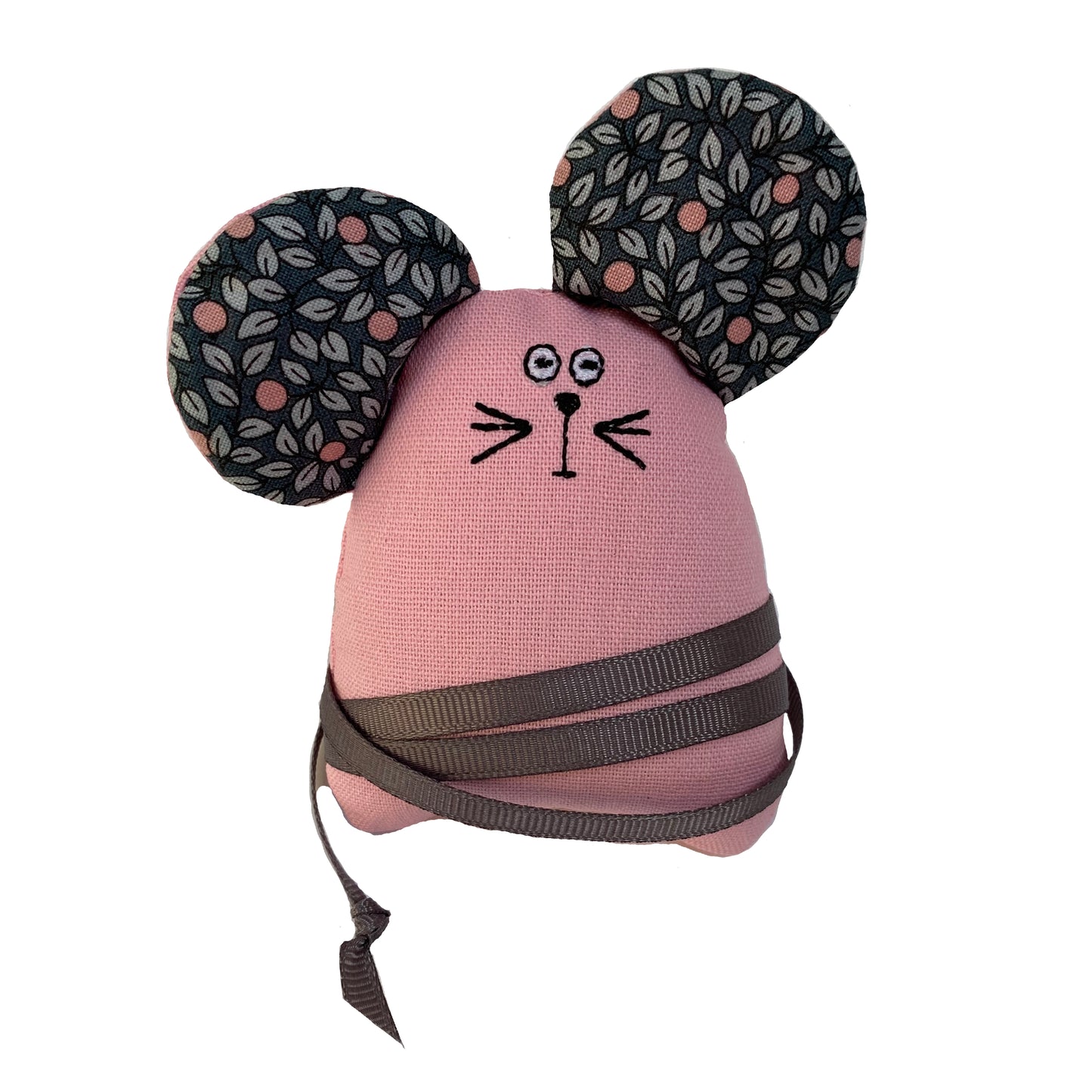 Freak Meowt Luxury Cat Toys, Gifts for Cats Pink Liberty Mouse, Best Cat Toys Handmade in Wales